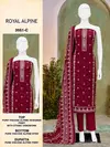 Royal Alpine 3551 By Bipson Pure Viscose Dress Material Exporters In India
